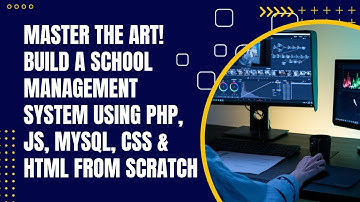 Build a School Management System using PHP, JS, MYSQL, CSS & HTML from Scratch | Final part
