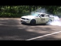 Tms 358ci nascar engine powered 2008 mustang epic burnout on track