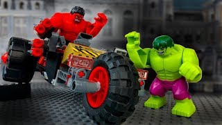 LEGO Халк Против Красного Халка 🔴 ЛЕГО Мультики про Халка