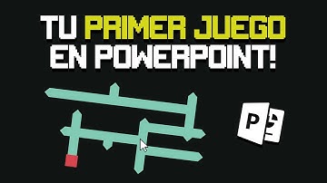 Crea tu PRIMER videojuego en POWERPOINT desde CERO - Tutorial COMPLETO