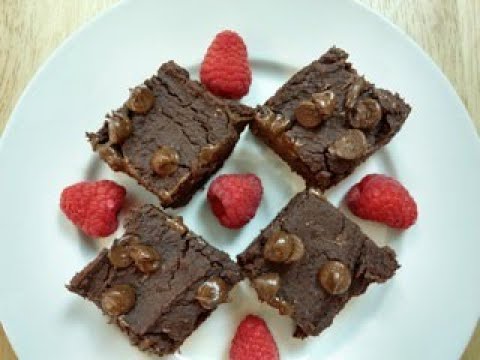 rasberry-fudgy-brownies--oil-free!