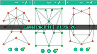 Level Pack 11 :- 21_22_23_24_25_26...One Line Android Games Gameplay screenshot 5