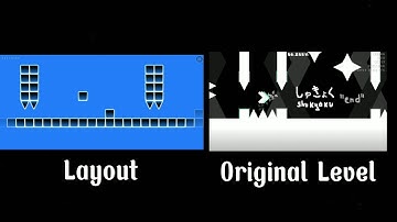 Footnotes ORIGINAL vs LAYOUT - Geometry Dash Comparison