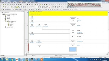 SIMULASI MESIN CUCI MOBIL OTOMATIS (AUTO CARWASH)  MENNGUNAKAN CX PROGRAMMER & CX DESIGNER