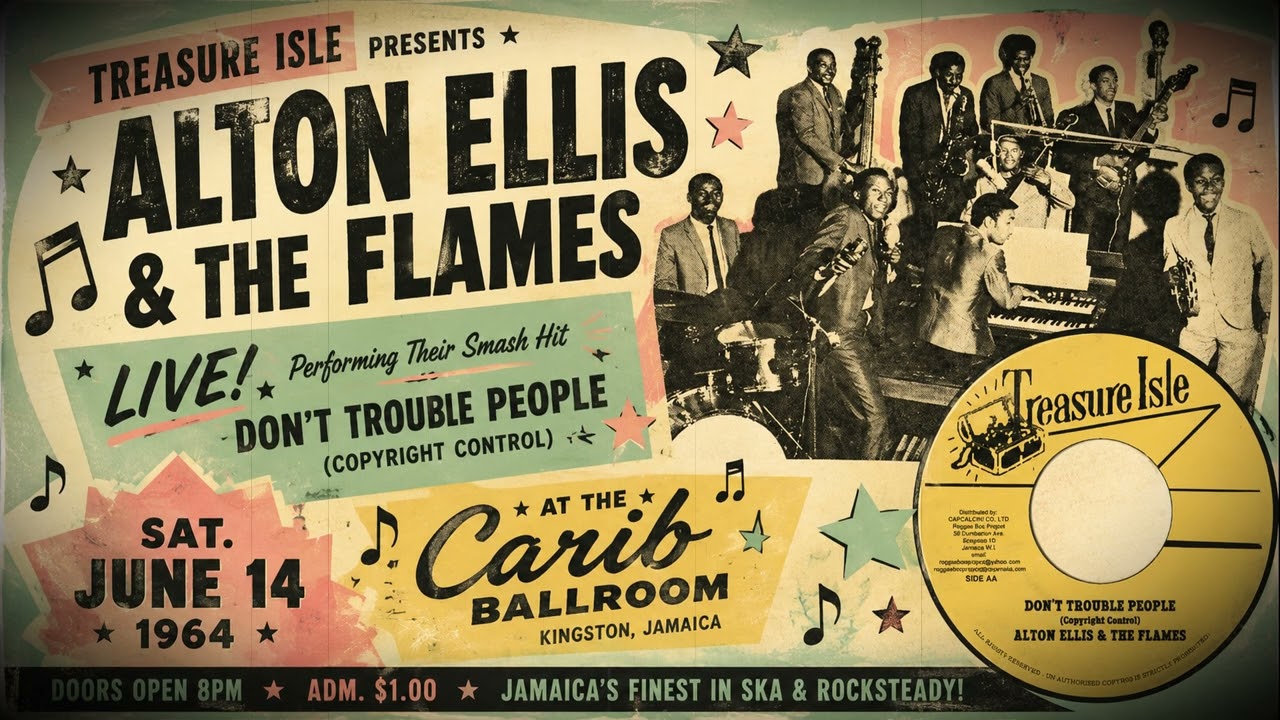 Alton Ellis and the Flames - Don't trouble people - YouTube