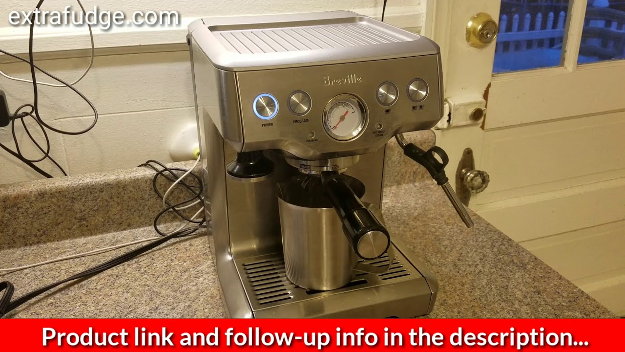How to do a cleaning cycle on the Breville Espresso
