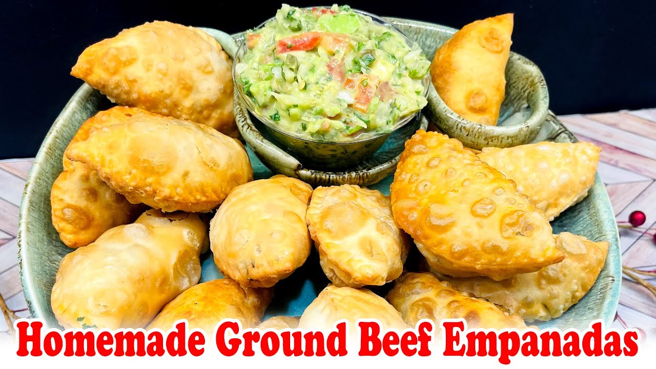 Homemade Ground Beef Empanadas YouTube