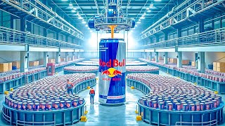 How RED BULL Is Made: Inside the Factory Process!