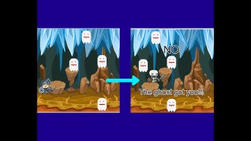 How to make a Dodge the ghosts game on sprite lab code.org (Coder Kid)