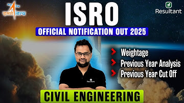 Officiële ISRO 2025-melding UIT! | Analyse van weging en afkappunten van vorig jaar door Abhinav Sir