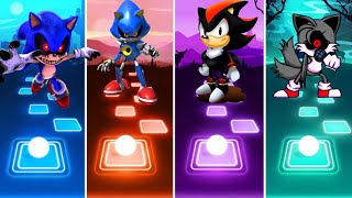 Sonic Exe 🆚 Metal Sonic 🆚 Classic Shadow 🆚 Tails Exe FNF Who Is Win ✅◀️