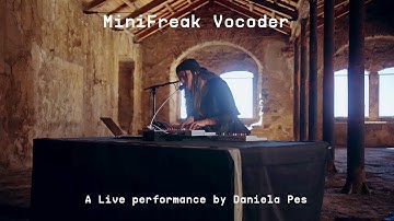 Daniela Pes | MiniFreak Vocoder Performance | ARTURIA
