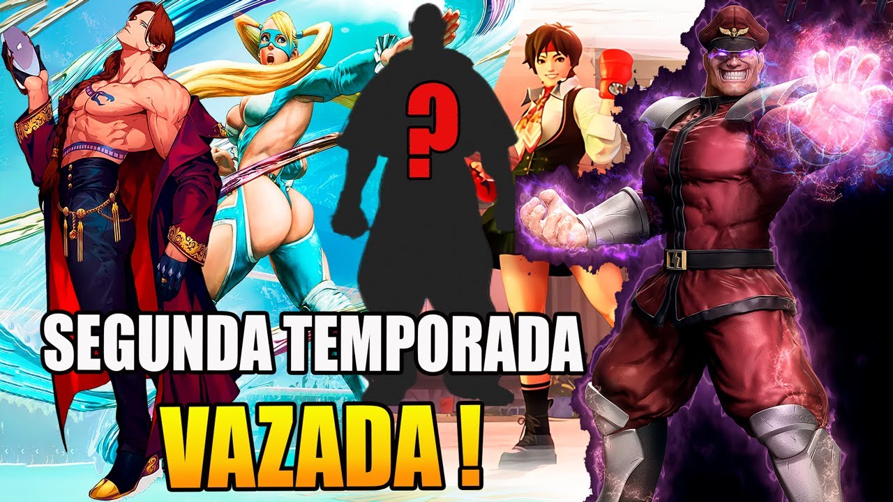 STREET FIGHTER 6 - A LISTA COMPLETA DOS PERSONAGENS DLC DA SEASON 2 VAZOU!