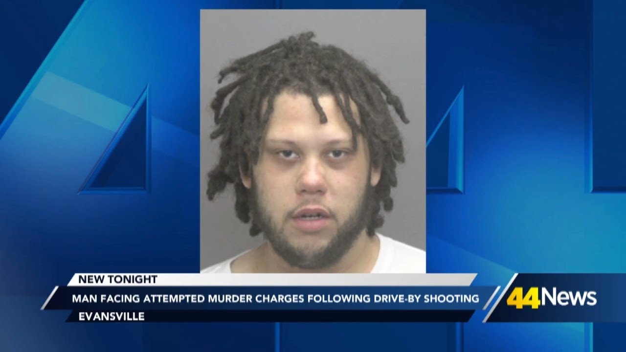 Man facing attempted murder charges following drive-by shooting - YouTube