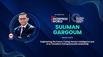 Dr. Suliman Gargoum | Keynote Speaker | The Global Icons of Impact 2025