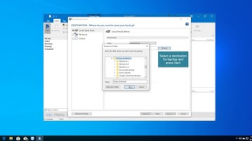 Network backup - multiple sources one destination