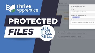 Thrive Apprentice Protected File Storage