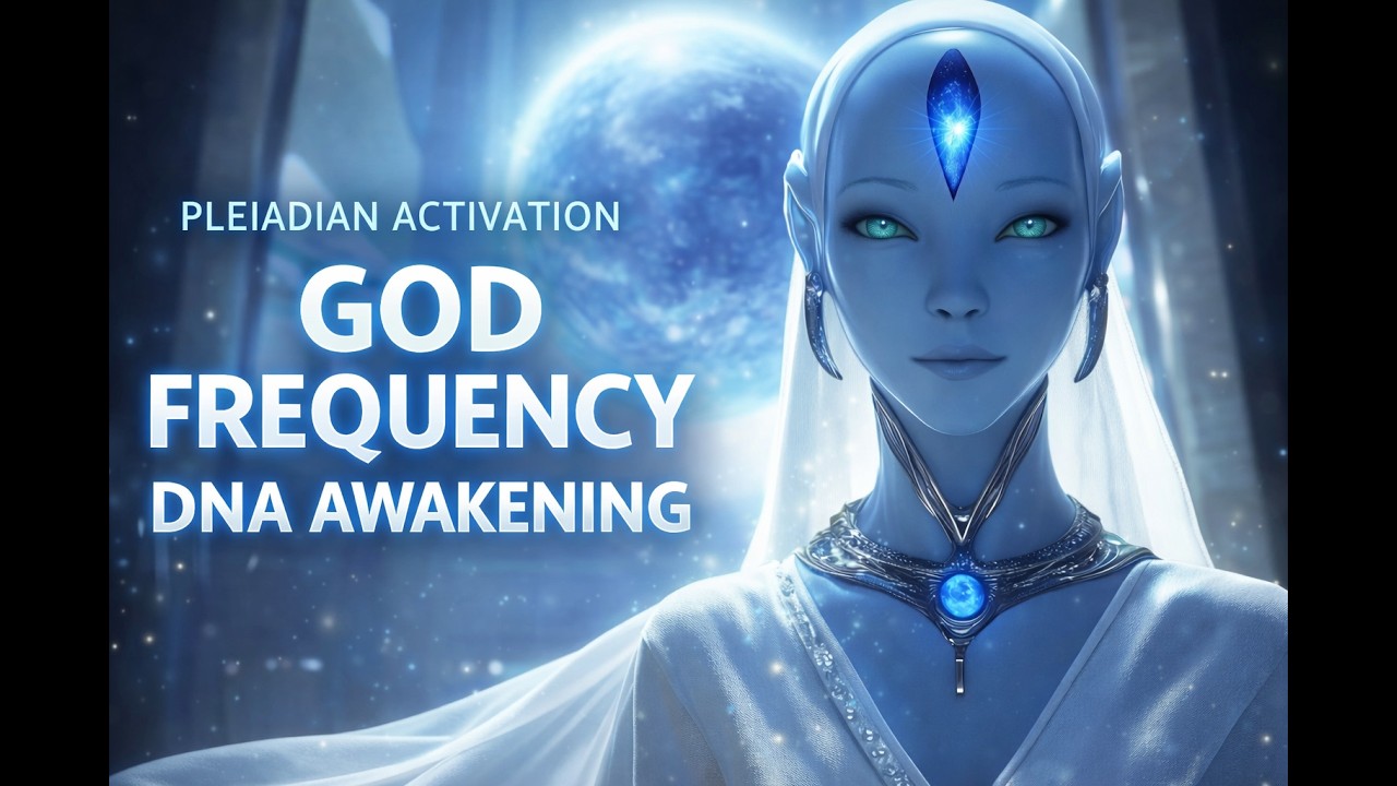 GOD FREQUENCY Stellar DNA Awakening | Pleiadian Healing Music ...