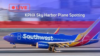🔴LIVE at Sky Harbor Airport | Ground + Plane Spotting | #aviation #airportlive