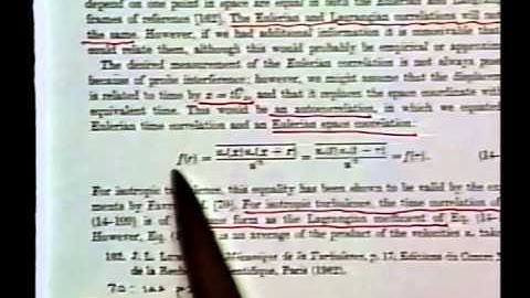 Turbulent Flows Lecture 14