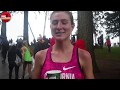 Newly minted allamerican haley herberg at 2017 nike cross nationals