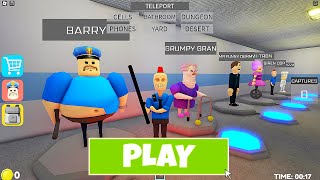 LIVE | PLAYING AS All NEW Barry MORPHS And USING ITEMS - [NEW] ROBLOX BARRY'S PRISON RUN V2 (OBBY)