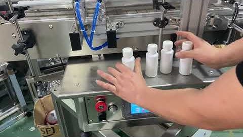 Máy siết nắp chai nước muối, máy vặn nắp mini tự động - 0916311442