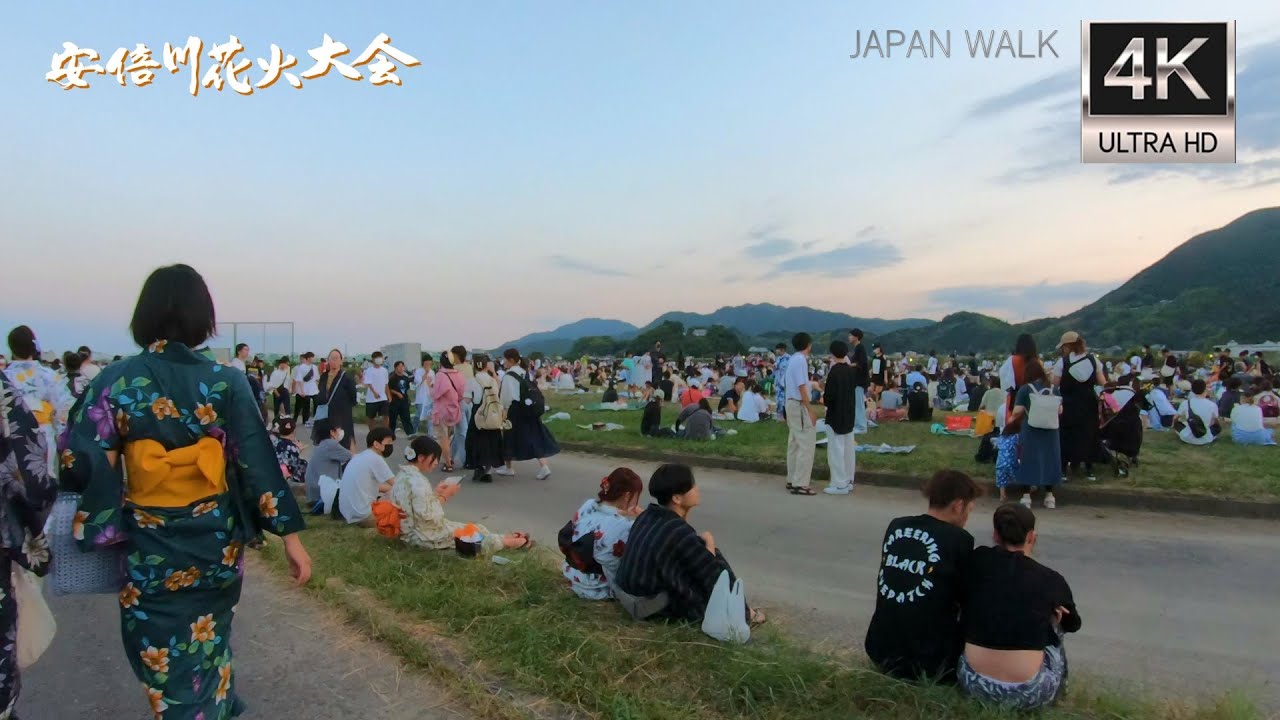 安倍川花火大会2023 会場を散歩