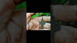 Крестик мужской #металлопоиск #коп #монеты #shorts