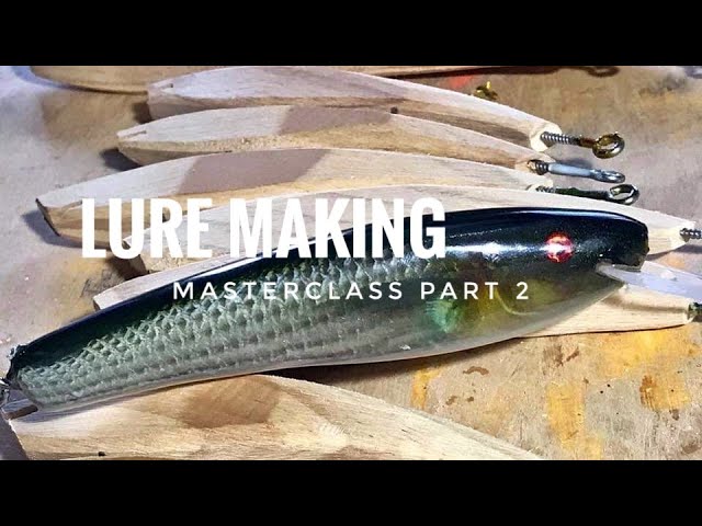 How to make a fishing lure Part 2 
