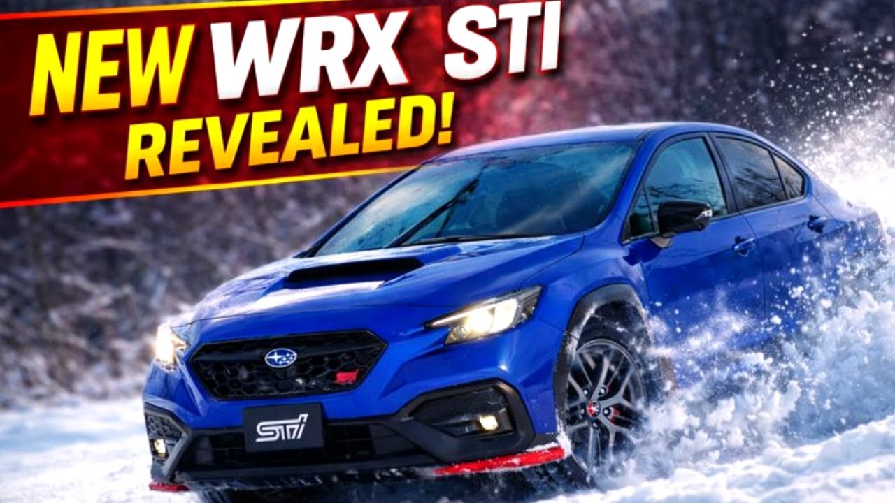 На Токийском автосалоне был представлен Subaru WRX STI Sport, и поклонники внимательно следят за ...