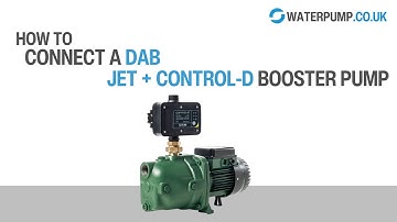 Connecting a DAB Jet + Control-D Booster pump