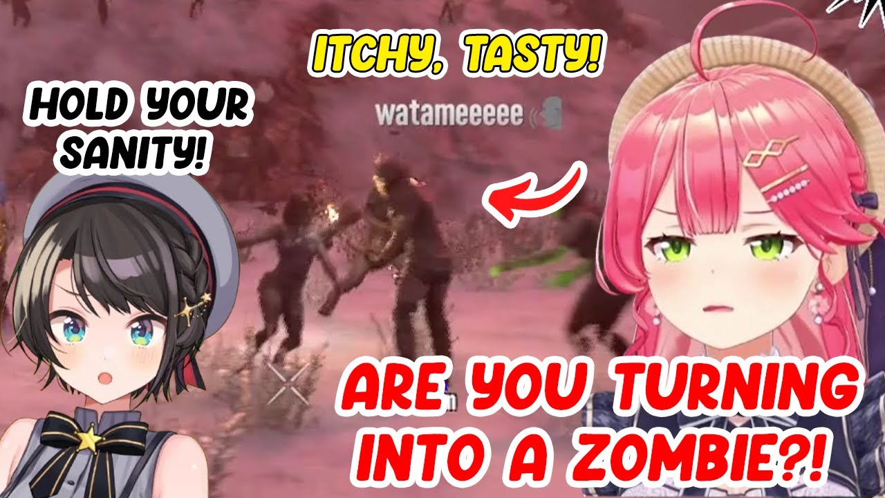 Miko and Subaru Are Scared of Watame Going Completely Berserk in 7 Days to Die