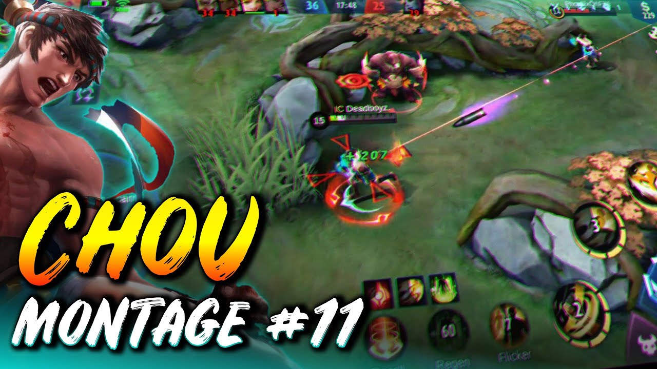 CHOU MONTAGE #11 | WTF MOMENT CHOU | MOBILE LEGENDS