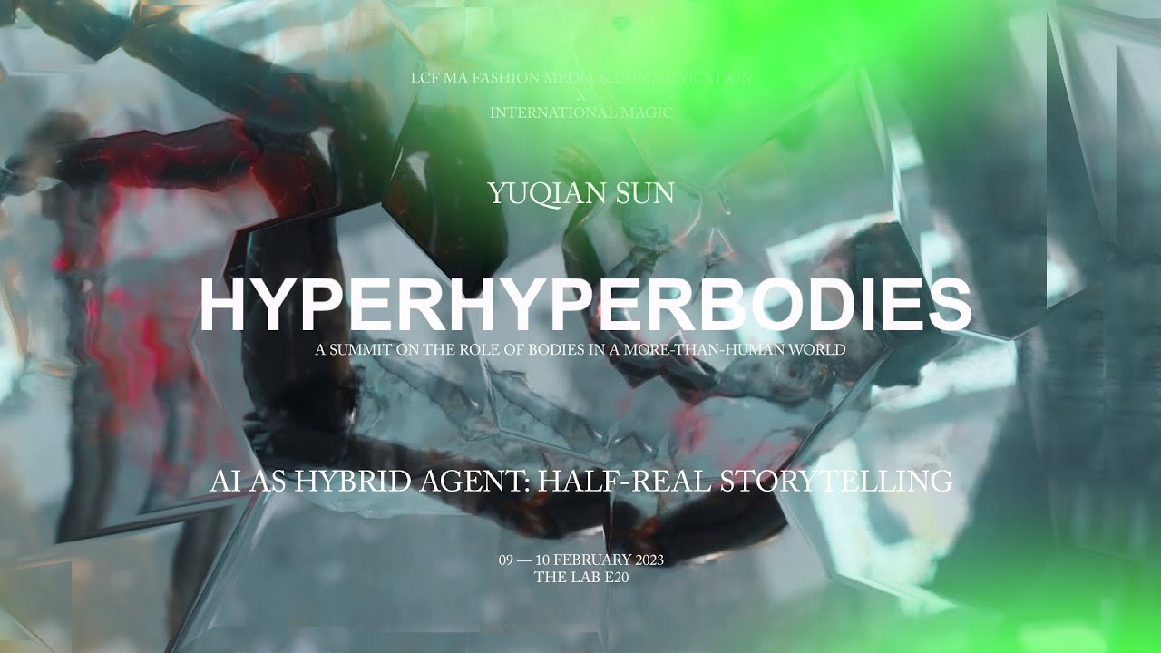 HYPERHYPERBODIES Summit: Yuqian Sun – AI as Hybrid Agent: Half-Real Storytelling