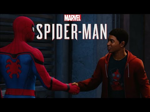 Peter Teaches Miles How To Fight Marvle S Spider Man Ps Youtube