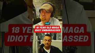 18 Year Old Maga Caller Gets Embarred In Live Debate