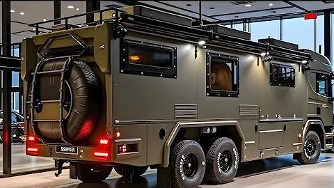 Finally Unveiled! The 2026 Scania 6x6 Desert Cruiser – The Ultimate Off-Road Beast! 🚛💨