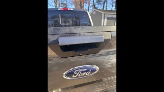 2018 F150 Tailgate handle stuck/binding fix