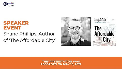 Speaker Event: Shane Phillips, Author of The Affor...