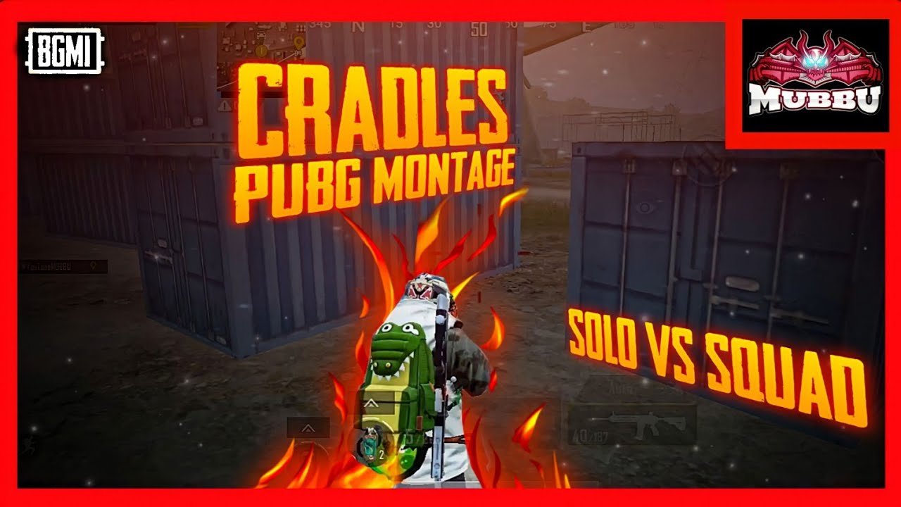 Sub Urban - CRADLES | BGMI/PUBG MONTAGE | MUBBU