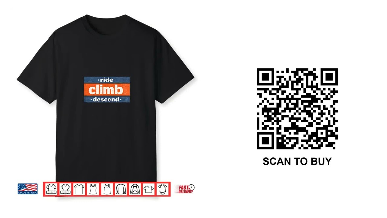 Cycling Vintage Distressed Climbing Shirt