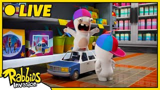 [LIVE 🔴] Rabbids Invasion | The Rabbids are out of control! |Raving Rabbids