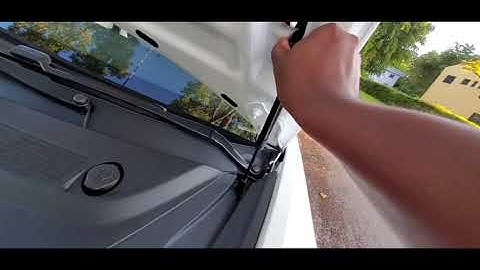 Installing Frunk Lift Struts on Tesla Model 3