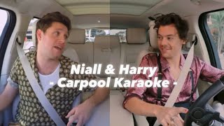 Harry Styles & Niall Horan - Carpool Karaoke (fanmade edit)