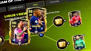 Leaks TOTS  Messi Pack Opening & Mbappe ligue 1 TOTS card Leaks in FC Mobile 24!!