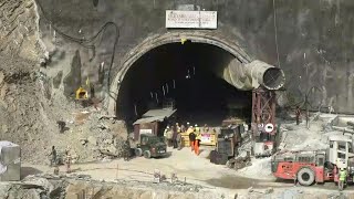 Tunnel effondré en Inde : les secours à cinq mètres des 41 ouvriers piégés | AFP