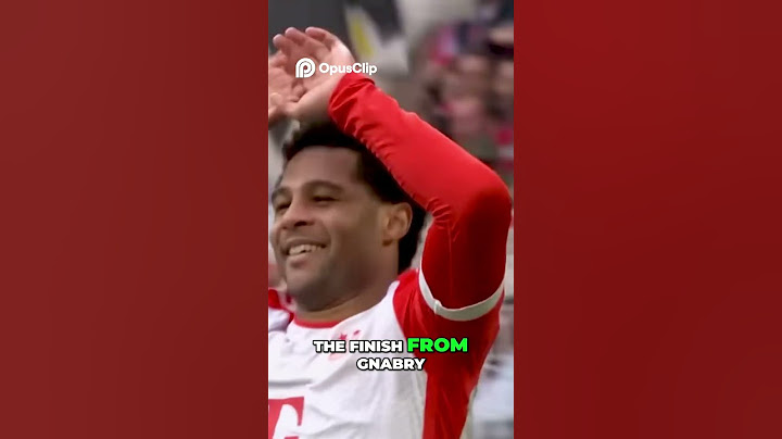 Goretzka & Gnabry's Epic Goal!