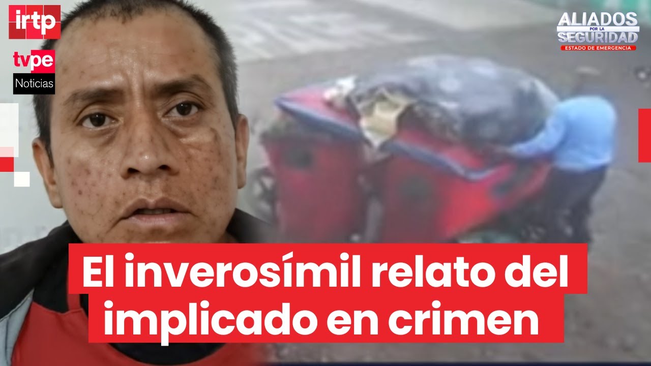 PNP captura a implicado en crimen de mujer hallada en colchón abandonado en SMP