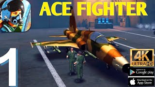 ACE Fighter: Modern Air Combat Gameplay Walkthrough (Android, iOS) - Part 1 screenshot 1